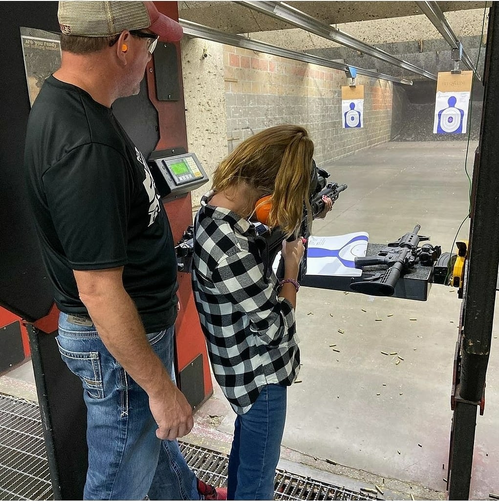 kid age restriction for gun range Texas